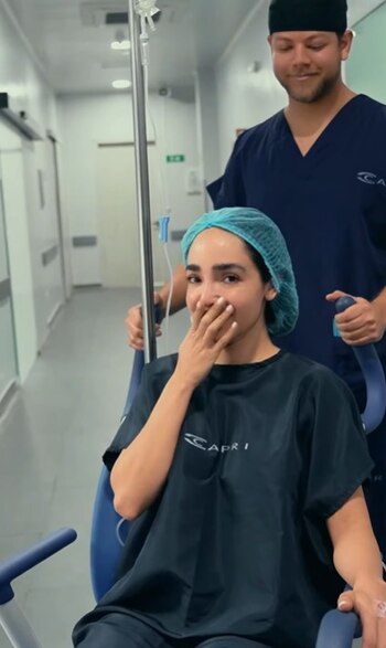 Manelyk viajó hasta Cartagena para