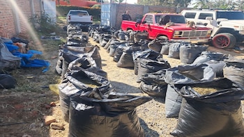 Aseguran más de una tonelada