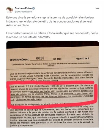 Con este mensaje en su