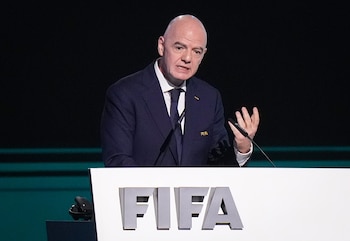 Infantino confirmó que Irán disputará el Mundial 2026 (Darryl Dyck/The Canadian Press via AP)