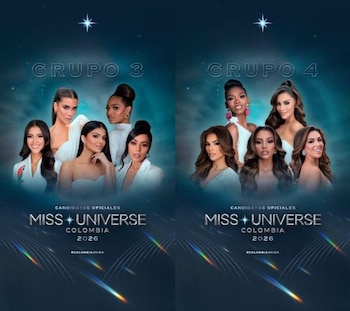 La lista de Miss Universe Colombia incluyó representantes de Amazonas, Antioquia, Bogotá, Medellín, Valle y otras regiones del país - crédito @missuniversecolombiaoficial/Instagram