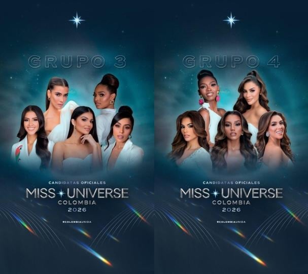 La lista de Miss Universe Colombia incluyó representantes de Amazonas, Antioquia, Bogotá, Medellín, Valle y otras regiones del país - crédito @missuniversecolombiaoficial/Instagram