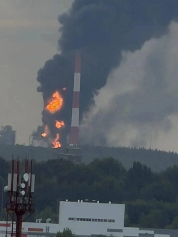 Ucrania atacó dos refinerías rusas en Tatarstán