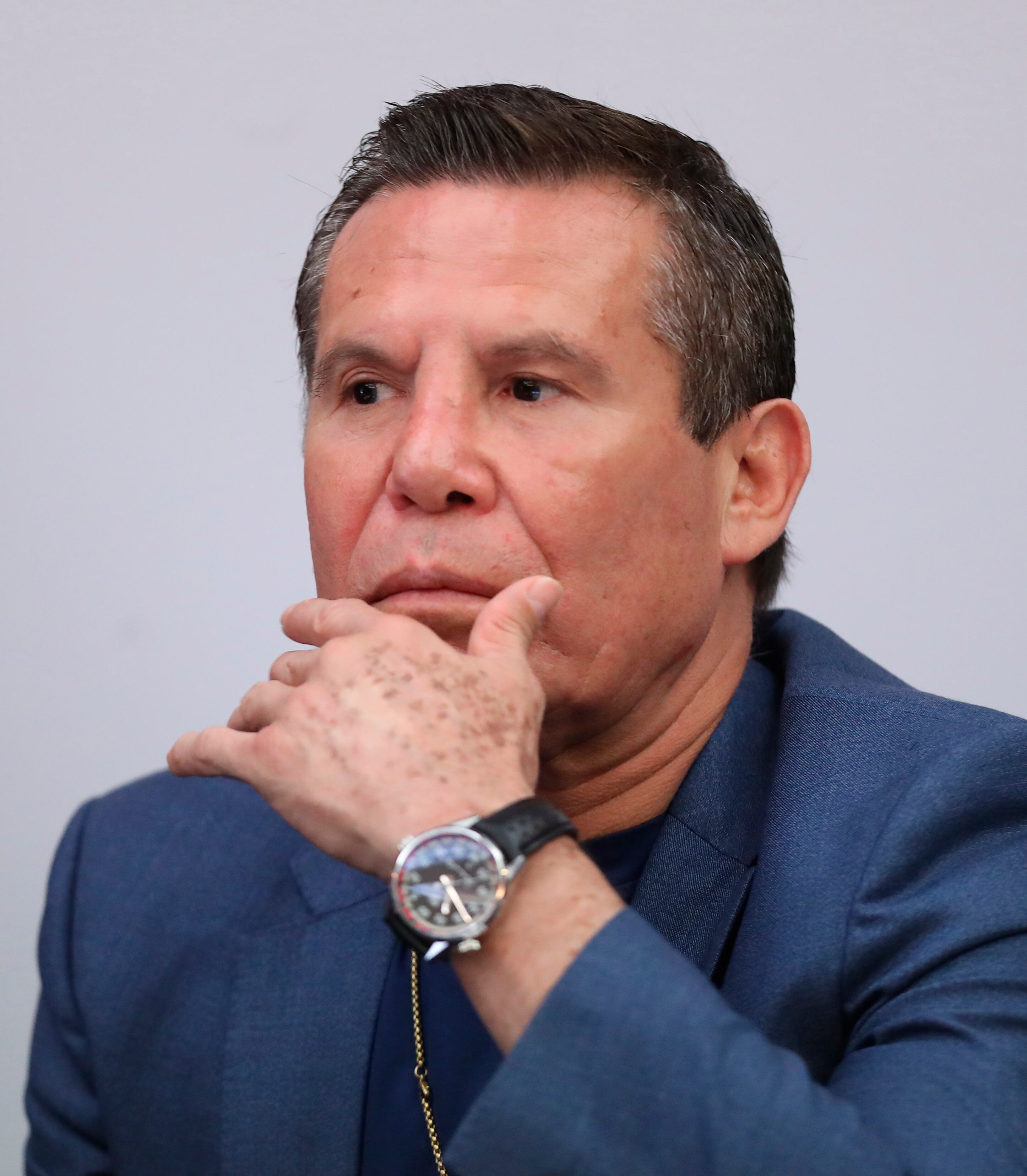 El exboxeador mexicano Julio Cesar Chávez. EFE /Mario Guzmán/Archivo