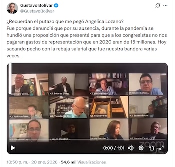El exsenador recordó que la