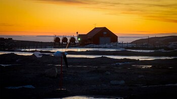 Con el buque de Investigación