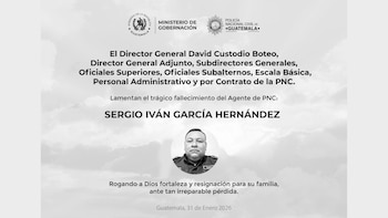 El agente Iván García Hernández