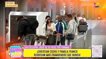 Pamela Franco frena rumores de compromiso y lanza contundente mensaje a Christian Cueva. Captura: Amor y Fuego.