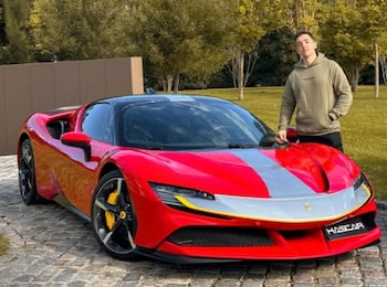 Lucas Gerber, influencer de autos