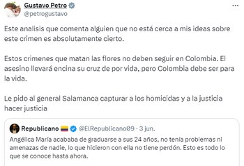 Petro pidió justicia en el