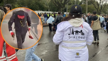 ‘Capuchos’ se robaron hachas para