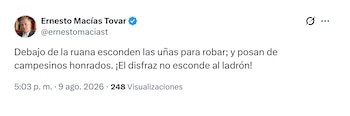 Ernesto Macías Tovar y sus pullas a César Pachón