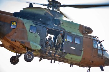 Helicóptero Super Puma de las