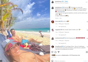 Gianella Neyra celebra su cumpleaños en Punta Cana. (Foto: Instagram)