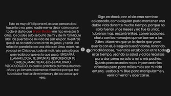 Testimonios y pruebas contra el hermano de Vania Bludau: Influencer lo acusa de maltrato.