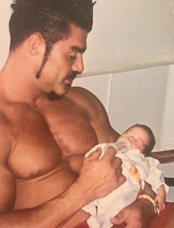 Ricardo Fort con Martita en