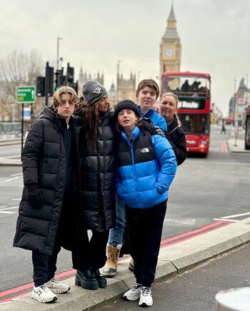 Galilea Montijo en Londres. (Instagram)