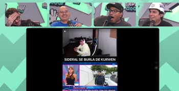 Curwen ironiza tras ampay de Carla y seguidores reaccionan: “Los hombres no lloran, facturan”. Captura: Habla Good.