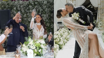 Ricardo Mendoza y Katya Mosquera se casaron: Jorge Luna, Cathy Sáenz y Mateo Garrido-Lecca entre los invitados de la ceremonia