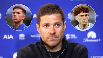 Xabi Alonso planteó un interrogante sobre el futuro de Enzo Fernández y elogió a Valentín Barco tras su debut en Chelsea