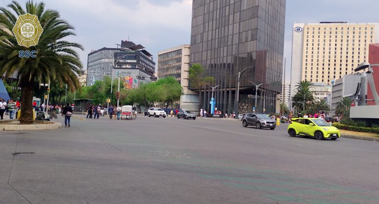 Se reestablece circulación en Reforma.