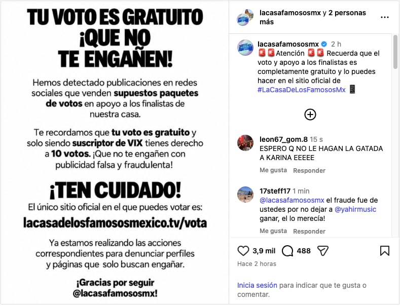 (redes sociales)