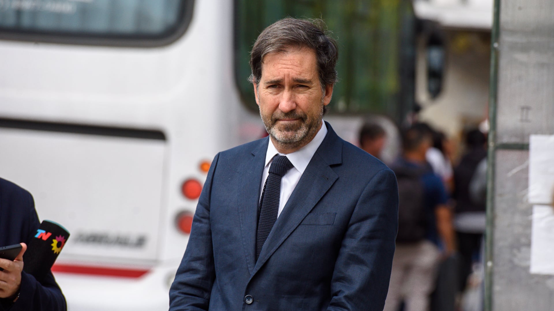 El abogado de la querella Tomás Farini Duggan (Adrián Escándar)