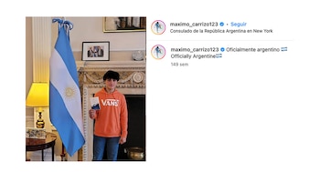 La imagen de Máximo en