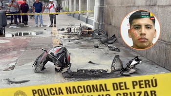 Gerard Albieri Arce Vizuña falleció en el acto tras despiste de su moto