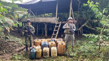 Destruidos 13 laboratorios con capacidad