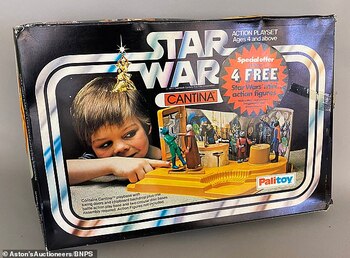 Una pareja de ancianos por poco bota a la basura una herencia de juguetes de Star Wars avalada en medio millón de dólares