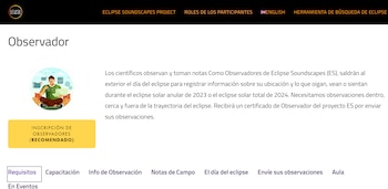 Cualquier persona puede ser observador.