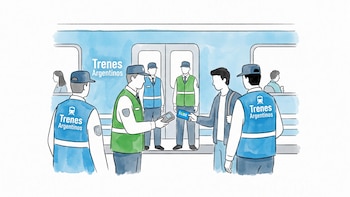 Trenes Argentinos ya implementa “patrullas” para controlar el pago del boleto mientras se viaja