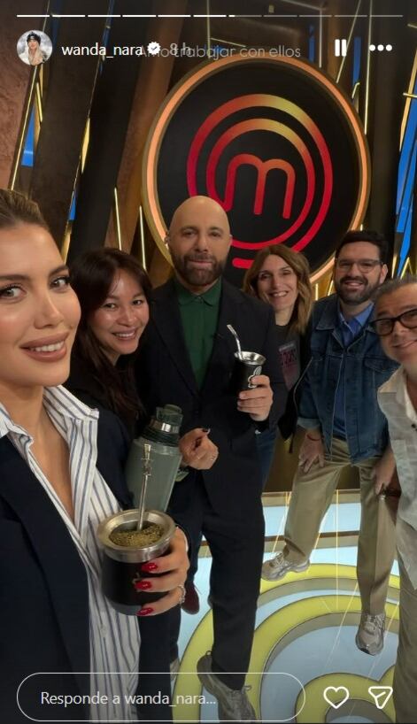 Las hijas de Wanda Nara acompañaron a su madre durante una jornada de grabación en Telefe, lejos de la exposición mediática