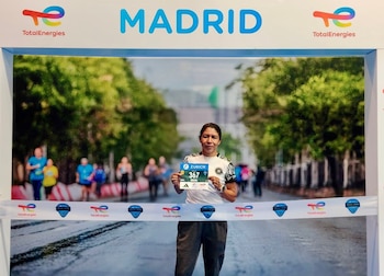 Idelma Delgado ocupó el noveno puesto entre 2,845 mujeres participantes en la Zurich Rock ‘n’ Roll Running Series Madrid. (Publicación: Francis Merino Monroy, Ministro de defensa)