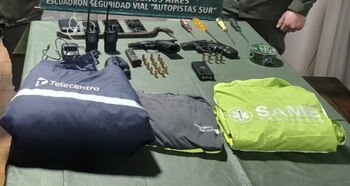 Todo lo secuestrado por los