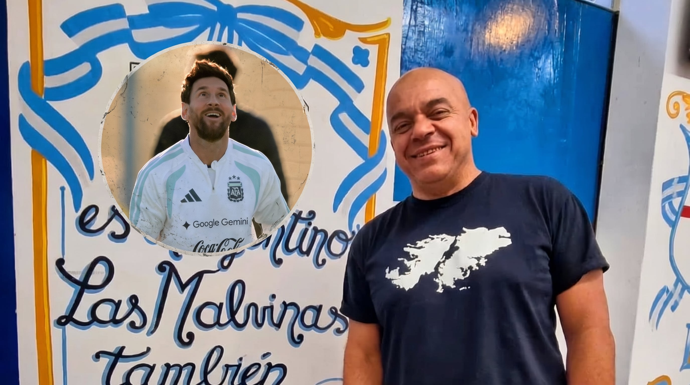 Fabio Santana cantará el himno en la despedida de Lionel Messi