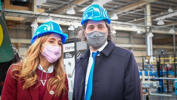 Tolosa Paz junto al Jefe