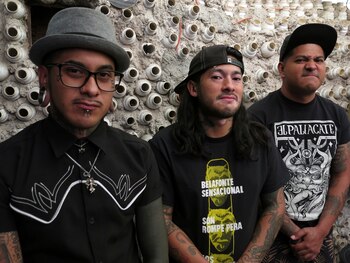 Los miembros de la banda