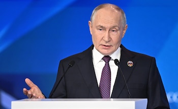 28/10/2026 October 28, 2026, Russia, Russia, Russian Federation: Russian President Vladimir Putin attends the plenary session of the Russia-Africa Economic and Humanitarian Forum at the Gostiny Dvor exhibition center in Moscow, Russia, on October 28, 2026
POLITICA
"Russian President official apa" / Zuma Press /