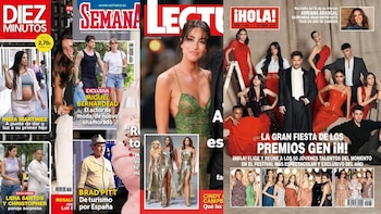 Las revistas del corazón esta semana: los planes de boda de Tana Rivera y Roca Rey y la historia de amor de Brad Pitt e Inés de Ramón