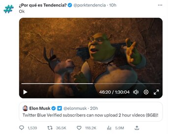 La cuenta de Twitter "¿Por