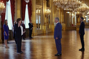 Petra De Sutter juró ante