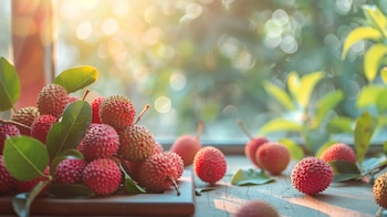 Lichis, una fruta exótica y