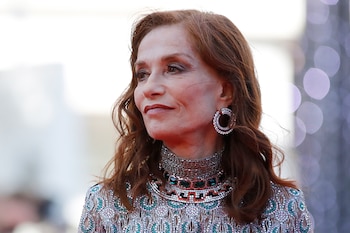 Huppert en la edición 74 del Festival de Cannes, en el año 2021 (REUTERS/Sarah Meyssonnier)