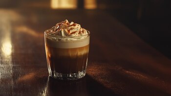 El café irlandés se compone