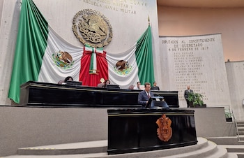 El diputado morenista, Juan Tress