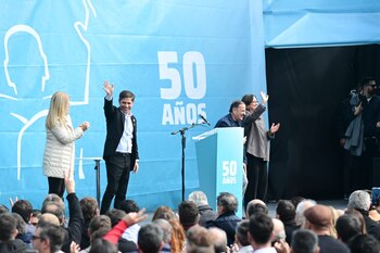 Kicillof, Magario, Quintela y Corpacci