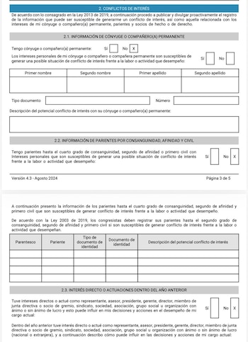 La ministra Kadamani no ha