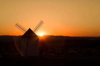 Uno de los atardeceres en